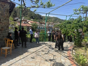 Επίσκεψη στην κοινότητα Πλατανιστάσας